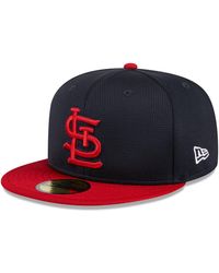 KTZ - Navy St. Louis Cardinals 2024 Batting Practice 59fifty Fitted Hat - Lyst