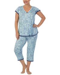 Ellen Tracy - Plus Size 2-pc. Cropped Pajamas Set - Lyst