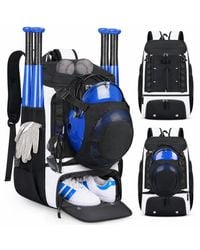 Peneyon - 40l Baseball Backpack With Bat Sleeves Helmet Holder And Shoe Compartment - Lyst