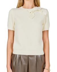 Endless Rose - Bow Detail Sweater - Lyst