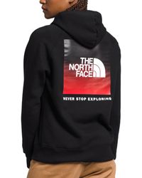 The North Face - Box Nse Fleece Hoodie - Lyst