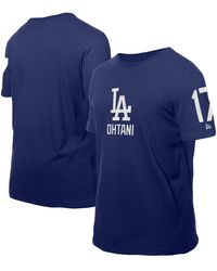 KTZ - Shohei Ohtani Los Angeles Dodgers Design Lab Name Number T-shirt - Lyst