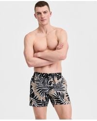 BOSS - Boss By 5" Tropical Print Swim Trunks - Lyst