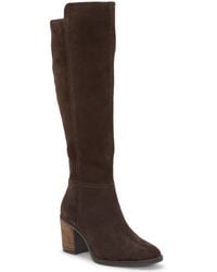 Lucky Brand - Bonnay Knee-high Block-heel Boots - Lyst