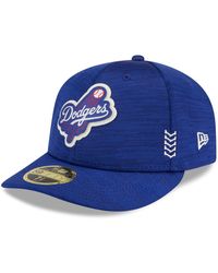KTZ - Los Angeles Dodgers 2024 Clubhouse Low Profile 59fifty Fitted Hat - Lyst