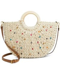 Style & Co. - Straw Tote Crossbody - Lyst