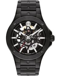 Movado - Alta S.e. Skeleton Swiss Automatic Pvd Watch - Lyst