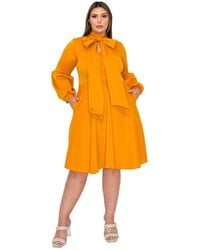 L I V D - Plus Size Bekah Flare Pocket Dress - Lyst