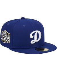 KTZ - Los Angeles Dodgers Alternate Logo 2020 World Series Team Color 59fifty Fitted Hat - Lyst