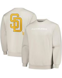Pleasures - San Diego Padres Ballpark Pullover Sweatshirt - Lyst