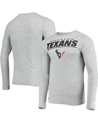 KTZ - Houston Texans Combine Authentic Stated Long Sleeve T-shirt - Lyst