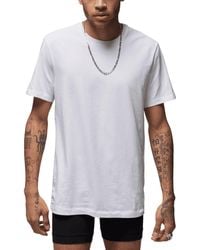 Nike - 2-pack Flight Base Stretch Cotton Crewneck T-shirts - Lyst