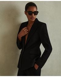 Reiss - Gabi Tailored Single-breasted Suit Blazer - Lyst