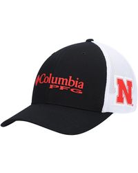 Columbia - Nebraska Huskers Pfg Logo Snapback Hat - Lyst