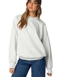 Edikted - Laurey Oversized Sweatshirt - Lyst