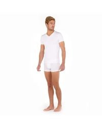 HOM USA - V-neck T-shirt - Lyst
