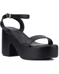 Olivia Miller - Charmer Platform Heel Sandal - Lyst