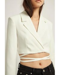 Grey Lab - Cropped Blazer - Lyst