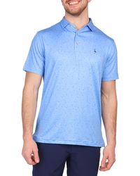 Tailorbyrd - Scattered Golf Clubs Printed Performance Polo - Lyst