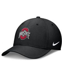 Nike - Ohio State Buckeyes Rise Swooshflex Dri-fit Hat - Lyst