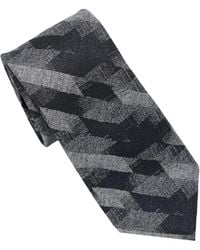 KARL LAGERFELD - Profile Printed Classic Tie - Lyst