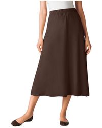 Woman Within - Within 7-day Knit A-line Skirt - Lyst
