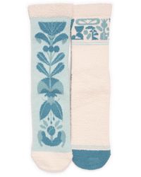 Muk Luks - Cozy Compression With Grippers 2 Pack - Lyst