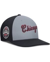Nike - Gray/navy Chicago White Sox Pro Performance Snapback Hat - Lyst