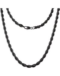 Lucky Brand - Twisted Rope Chain Necklace - Lyst