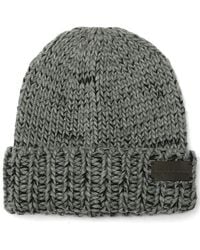 Michael Kors - Marl Yarn Mix Cuff Hat - Lyst