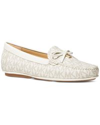 Michael Kors - Bow Man Made Moccasins - Lyst
