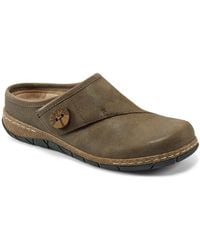 Earth - Ezra Button Wrap Slip-on Clogs - Lyst