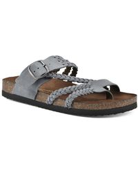 White Mountain - Hayleigh Footbed Sandals - Lyst