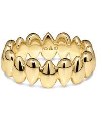 DEVATA - Teardrop Eternity Band Ring - Lyst
