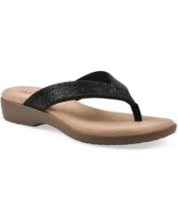 White Mountain - Becharm Thong Slip-on Sandals - Lyst