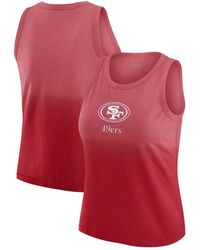 WEAR by Erin Andrews - X Gracie Hunt San Francisco 49ers Ombre Tank Top - Lyst