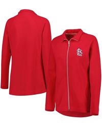 Tommy Bahama - St. Louis Cardinals Aruba Raglan Full-zip Jacket - Lyst