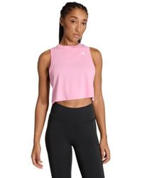 adidas - Train Essentials Boxy Workout Tank - Lyst