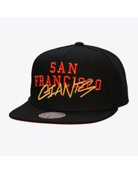 Mitchell & Ness - San Francisco Giants Team tagged Snapback Hat - Lyst