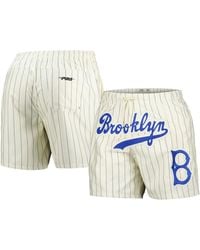 Pro Standard - Brooklyn Dodgers Cooperstown Collection Pinstripe Retro Classic Woven Shorts - Lyst
