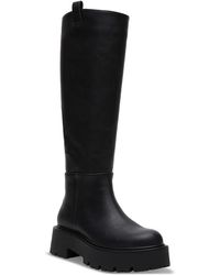Madden Girl - Crow Wide-calf Lug-sole Knee High Boots - Lyst