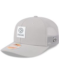 KTZ - Pittsburgh Steelers 2025 Sideline 9seventy Adjustable Trucker Hat - Lyst