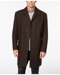 London Fog - Coat, Coventry Wool-blend Overcoat - Lyst