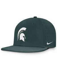 Nike - Michigan State Spartans On-field Dugout True Performance Fitted Hat - Lyst