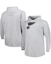 Profile - St. Louis Blues Big And Tall Pullover Hoodie - Lyst