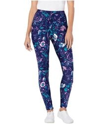 Woman Within - Within Stretch Cotton Printed legging - Lyst