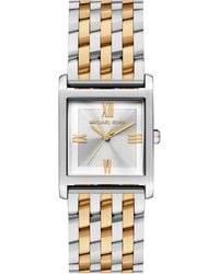 Michael Kors - Â Georgie Three-hand Two-tone Stainless Steel Watch - Lyst