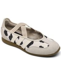 adidas - Barreda Mary Jane Cow Print Sneakers From Finish Line - Lyst