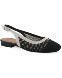 White Mountain - Bonie Slingback Flats - Lyst