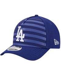 KTZ - Los Angeles Dodgers American Flag 9forty M-crown A-frame Adjustable Hat - Lyst